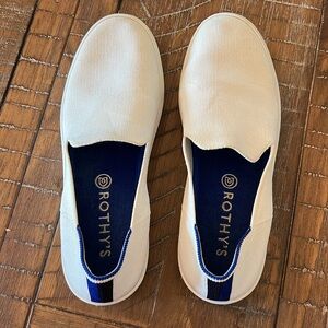Rothy’s The Original Slip On Sneaker in Bright White Women’s Size 9.5 GUC